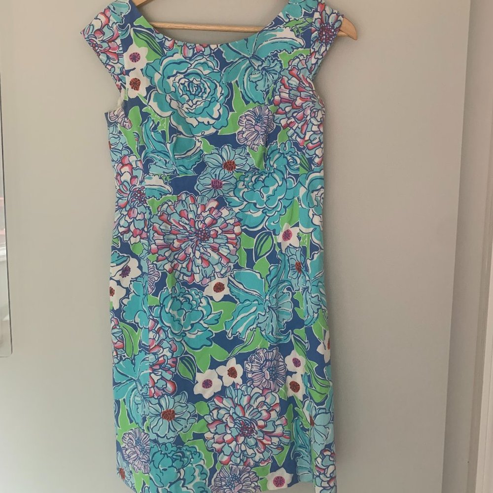 Lilly Pulitzer Dress, hits above the knee, size 2